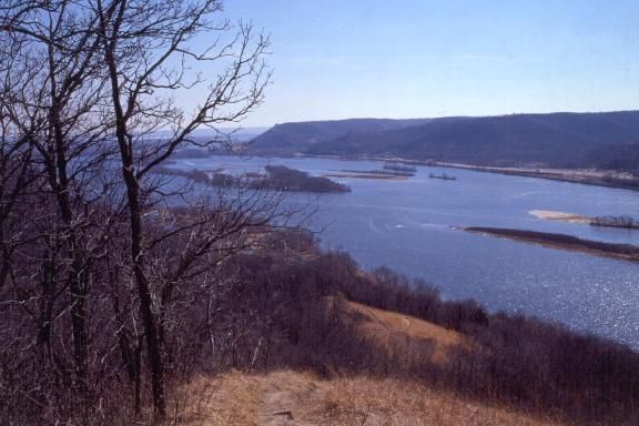Downriver vista from Perrot State Park