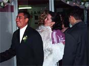 Bride and Groom Enter the Hall