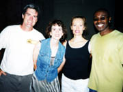 Friend, Diana, Patricia, & Darryl on PedMall by DB