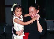 Sabena Dances with The Flower Girl